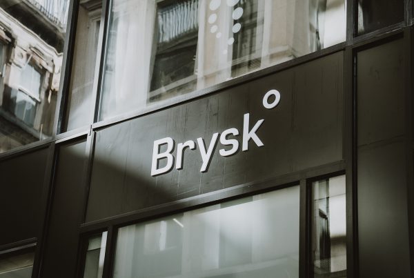 Brysk Store Front Close Up