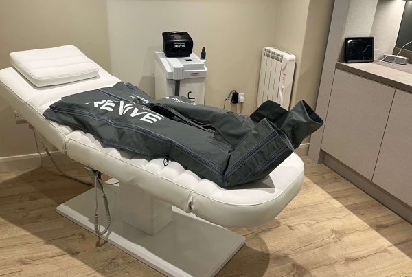 Medical-grade lymphatic garments prepared for treatment