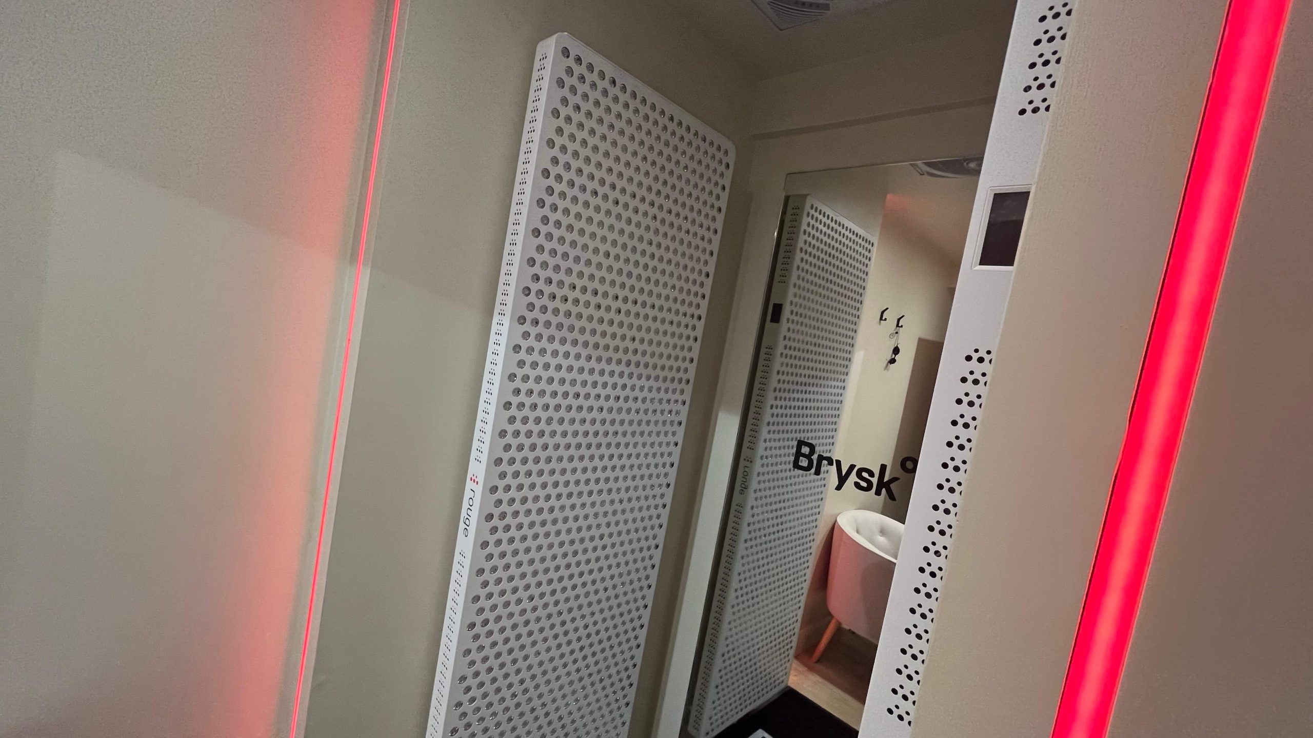 Brysk Red Light Therapy Room
