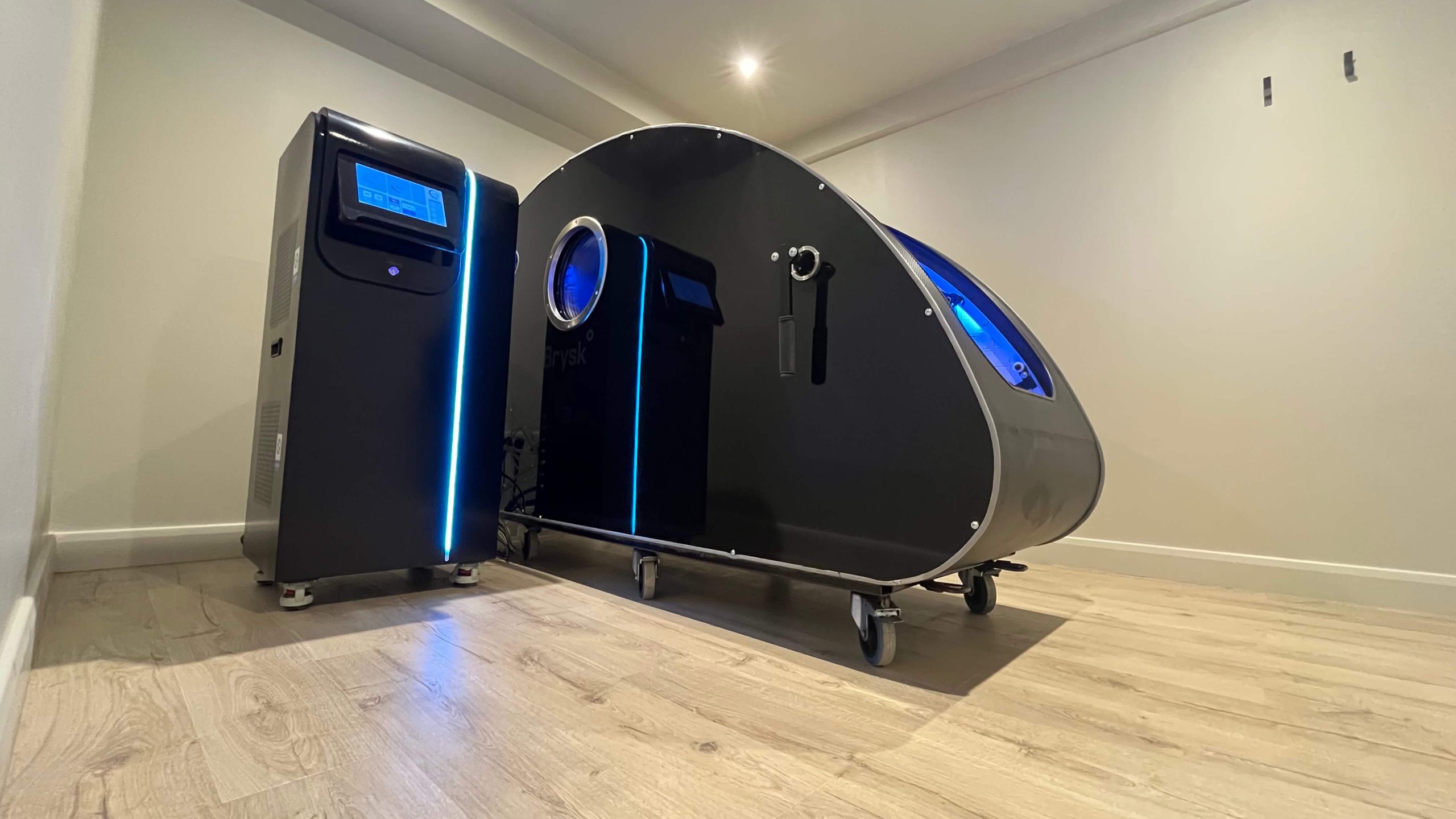 Hyperbaric oxygen therapy room at Brysk Manchester